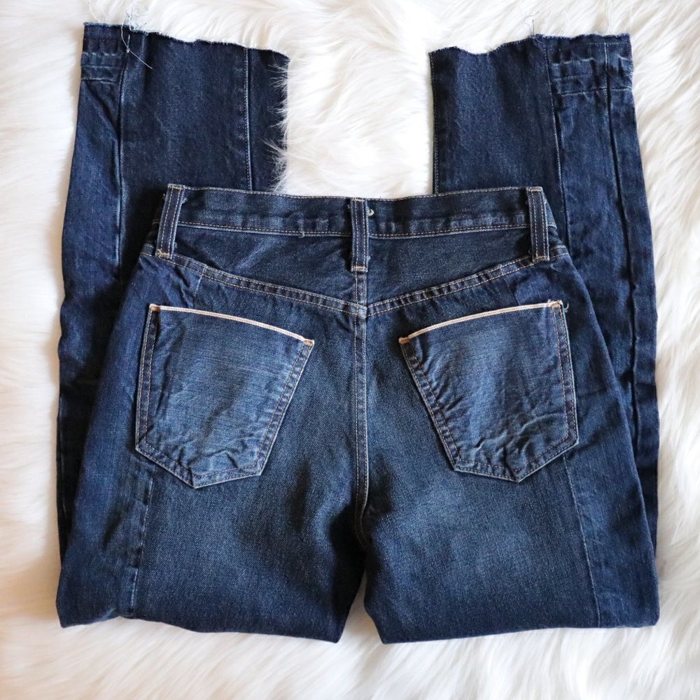 NEW Current/Elliott The Selvedge Straight Leg Jeans Size 25 - Picture 5 of 7